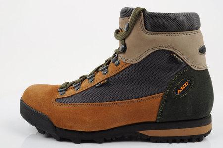 Pantofi de drumeție din piele Aku Slope GTX pentru femei, maro, gri