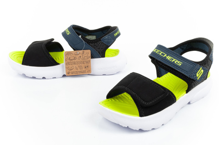 Sandale Skechers pentru copii [406512L/BKLM], negre.