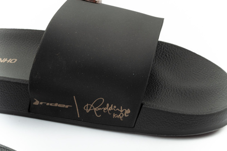 Șlapi sport Rider R10 Slide pentru bărbați - Negri confortabili