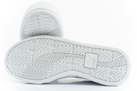 Pantofi sport damă Puma Cali Court Match din piele cu platformă albă [393094 01]