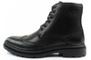 Ghete Chelsea Lee Cooper pentru bărbați, Ghete elegante din piele, negre