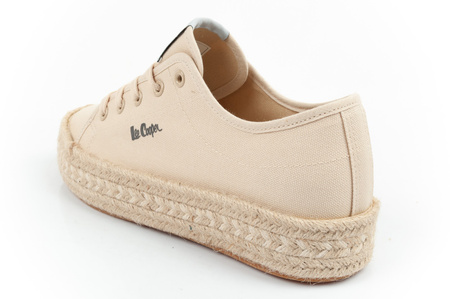 Tenisi espadrile damă Lee Cooper [LCW-25-44-3215L] Platformă, bej.